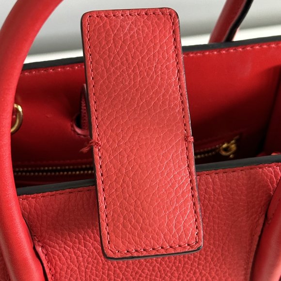 Red Christian Louboutin Purse 8.2 inches deep | 3.2 inches wide - Picture 3 of 15
